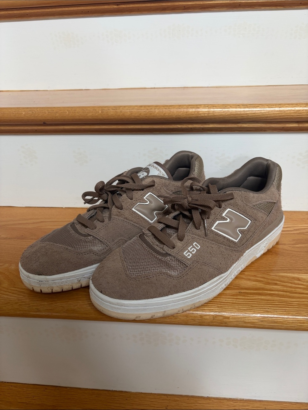 New Balance 550s Suede Brown